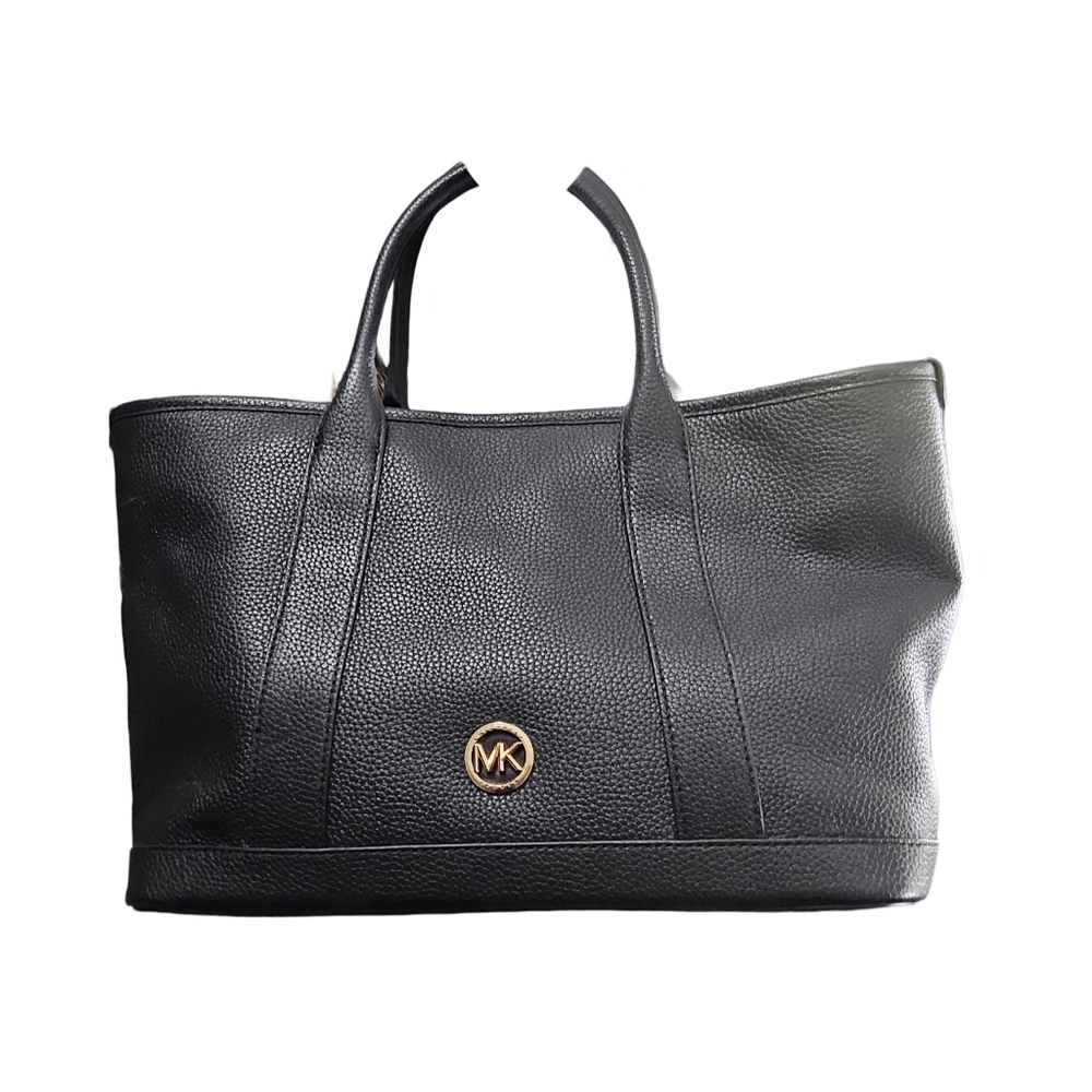 1Black Luisa Michael Kors Leather Satchel - Picture 9 of 16